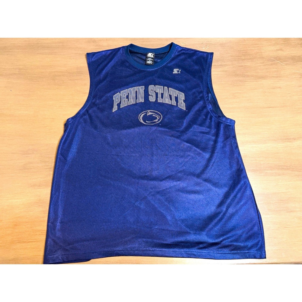Vintage Y2K Starter Penn State Nittany Lions Mesh Tank Top Jersey Mens XL